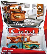 Race Team Mater on its card