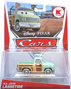 Radiator Springs John Lassetire on its card