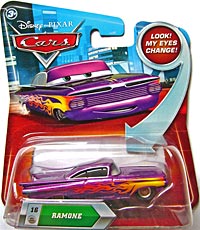 Ramone (purple) on its card