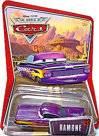 Ramone (purple) on its card