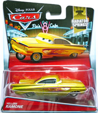 Ramone (yellow) on its card