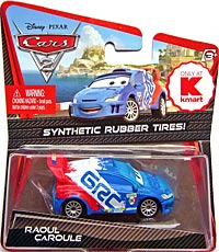 Raoul ÇaRoule (rubber tires) on its card