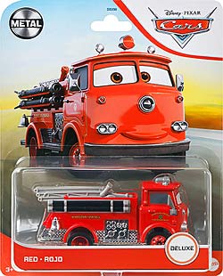 Red (Cars 2 variant) on its card