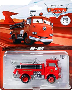 Red (Cars 2 variant) on its card