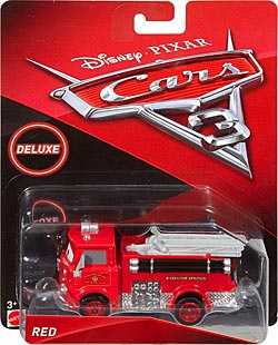 Red (Cars 2 variant) on its card