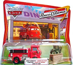 Red on its card