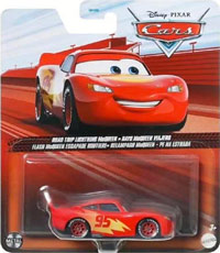 Road Trip Lightning McQueen on its card