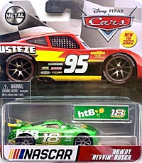 Rowdy Revvin' Busch on its card