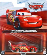 Rust-Eze Lightning McQueen on its card