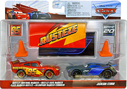 Rust-Eze Lightning McQueen on its card