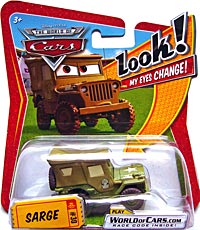 Sarge (lenticular v1) on its card