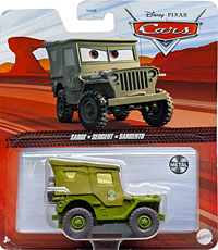 Sarge on its card