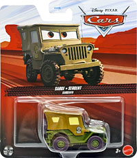 Sarge on its card