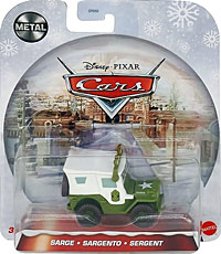 Sarge with Roof Lights on its card