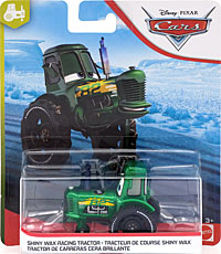 Shiny Wax Racing Tractor on its card