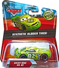 Shiny Wax (rubber tires) on its card