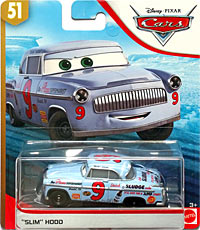"Slim" Hood on its card