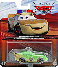 Slime Covered Lightning McQueen Deputy Hazard on its card