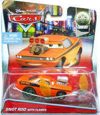 Snot Rod with Flames on its card