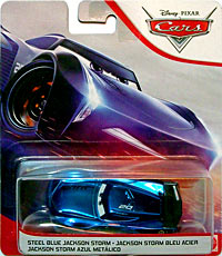 Steel Blue Jackson Storm on its card