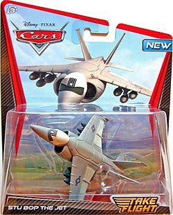 Stu Bop The Jet on its card