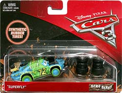 Superfly (rubber tires) on its card