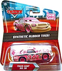 Tank Coat (rubber tires) on its card