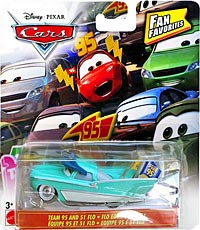 Team 95 and 51 Flo on its card