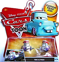 Teki on its card