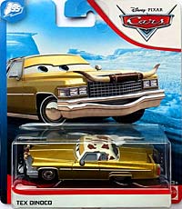 Tex Dinoco on its card