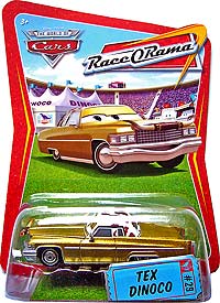 Tex Dinoco on its card