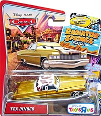Tex Dinoco on its card