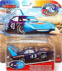 The King (silver) on its card