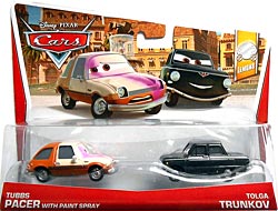 Tubbs Pacer with Paint Spray on its card