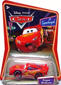 Tongue McQueen on its card