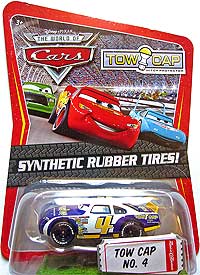 Tow Cap (rubber tires) on its card