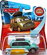Van on its card