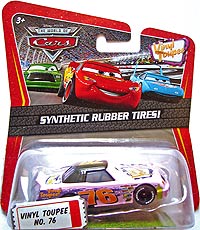 Vinyl Toupee (rubber tires) on its card