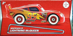 Whitewalls McQueen on its card