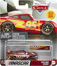 William Byrev (Nascar) - Metallic Finish on its card