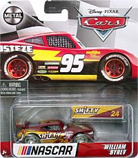 William Byrev (Nascar) on its card