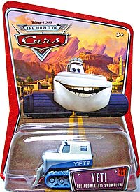 Yeti, the abominable snowplow on its card